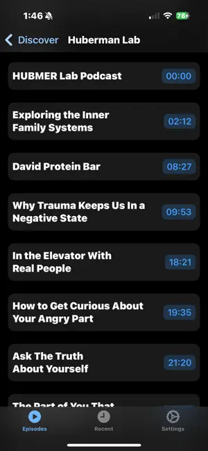Gnosis Podcast Platform screenshot 3