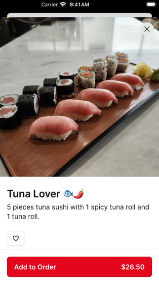 Xian Sushi and Noodle To Go iPhone screenshot 3 - Food & Drink app