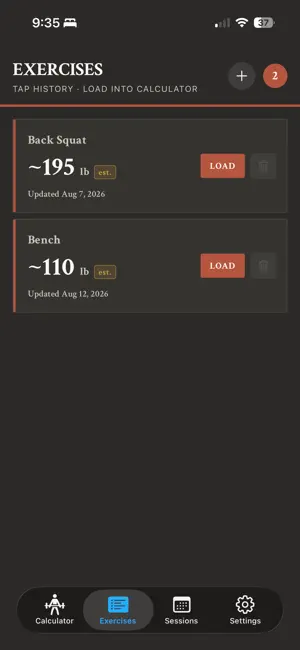 Good Gym Calculator screenshot 4