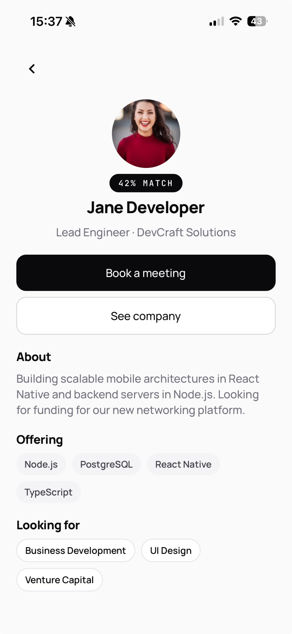 Screenshot 2 of Connect - B2B & Networking