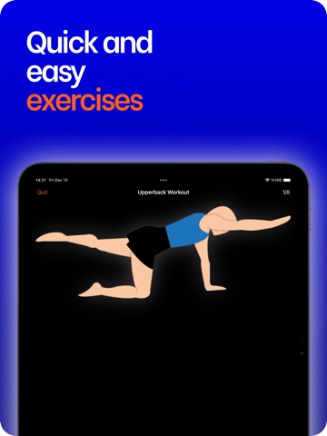 UnShrimp:Posture Spine Therapy iPad screenshot