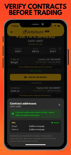 ArbiHunt - Crypto Arbitrage screenshot 3