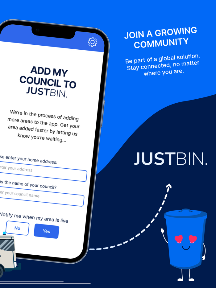 JustBin Never Miss Bin Day