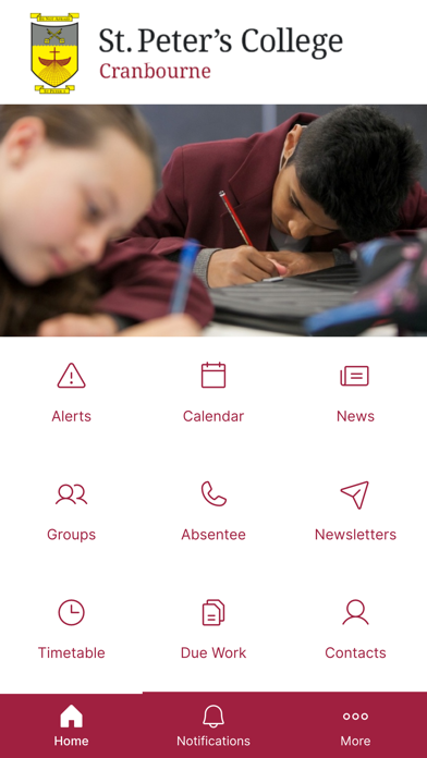 St Peter's College Screenshot