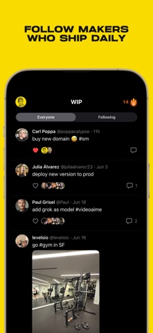 WIP – Build in Public screenshot