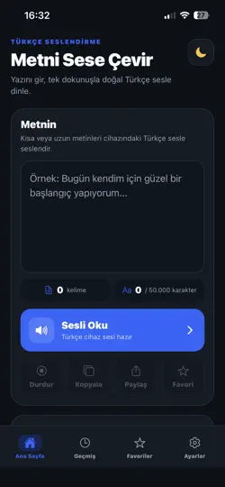 METİN SESLENDİRME PRO iPhone Ekran Görüntüsü 6