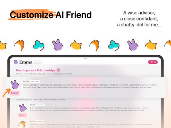Lifelight: AI Journal & Memory iPad screenshot 4 - Lifestyle app