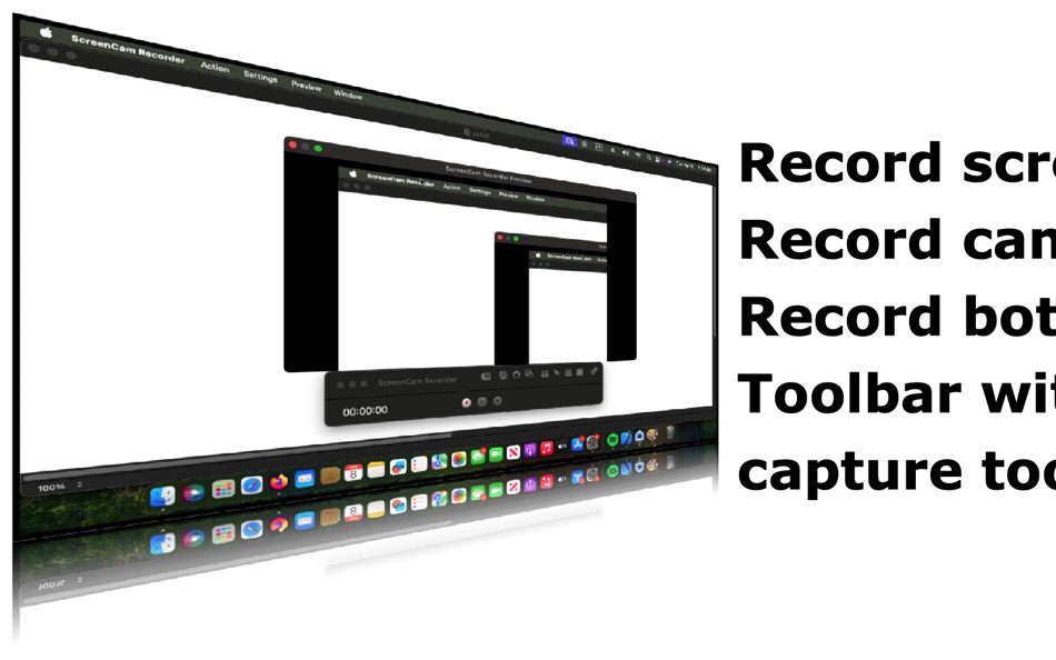 #1. Screen Recorder Pro Toolbar (macOS) 由: Alessandro Gimenes Ferri