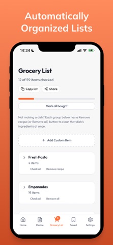 CookPrep AI: Grocery List screenshot