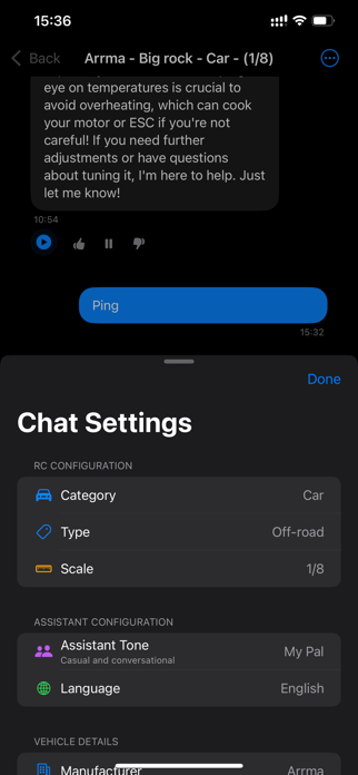 RC Buddy AI Screenshot 3 of 5