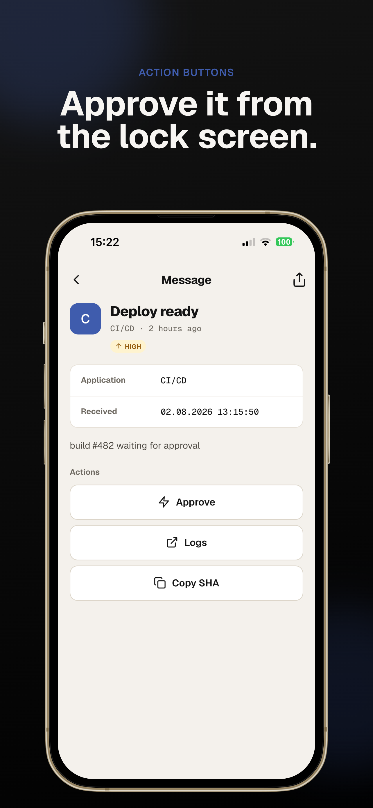Pocket Alert push notification screenshot 3