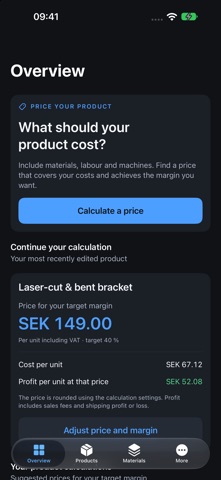 MakeCost screenshot 1