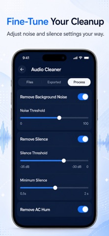 Alua: Audio Cleaner screenshot