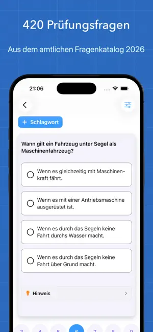 SBF See Fragen Theorie Knoten screenshot 2