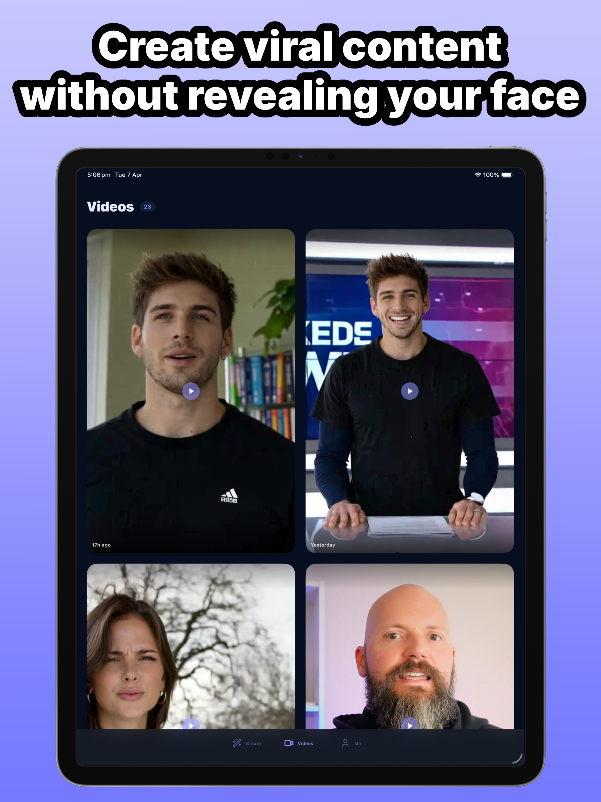 Not Me: Faceless Video Creator screenshot 7