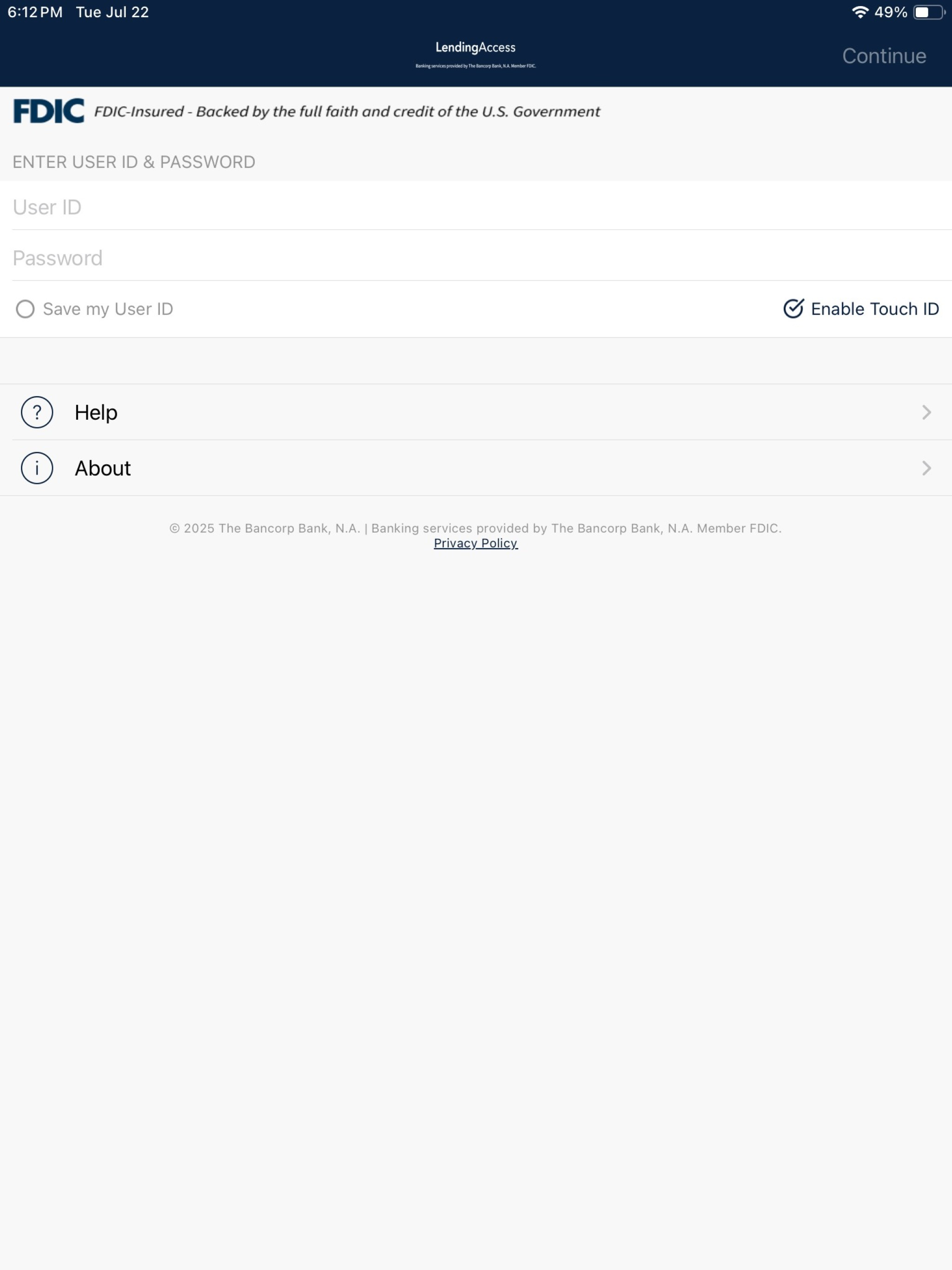 Lending Access by The Bancorp
