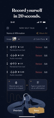 NewSelfTalk: AI Affirmations screenshot