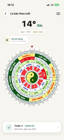 La Bàn Phong Thủy Xem Hướng screenshot