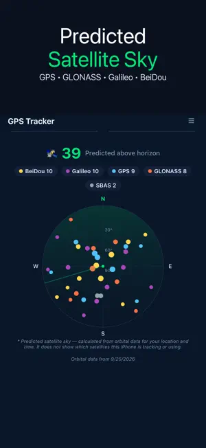 GPS Status & Satellite Sky screenshot 2