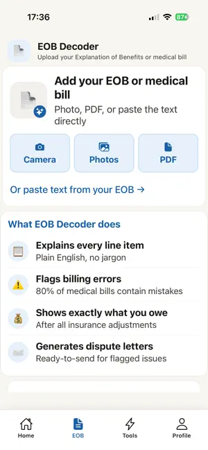 MediBill AI screenshot 4