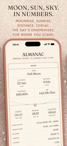 Plenilune: Phases of the Moon iPhone screenshot 4