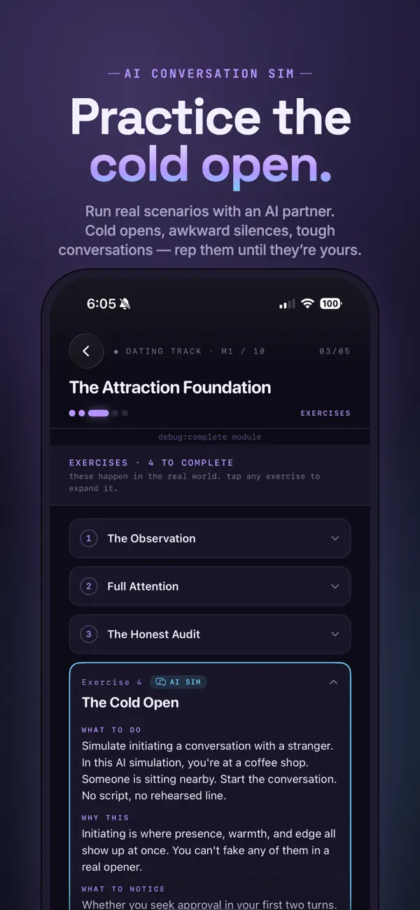 Screenshot #3 pour Gravitas: Charisma & Aura App