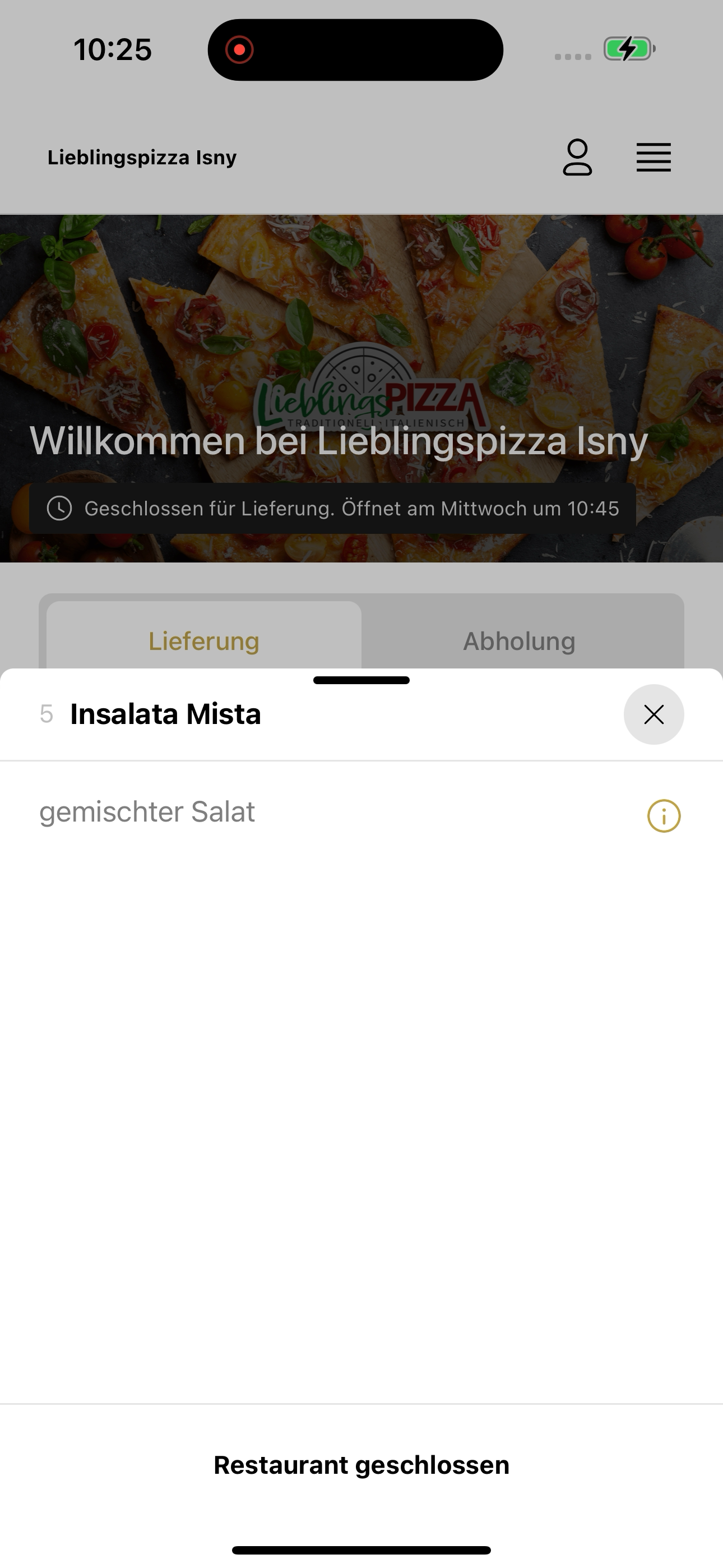 Lieblingspizza Isny screenshot 7
