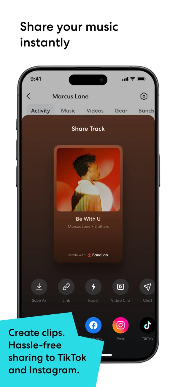 BandLab – Music Maker & Beats iPhone App Screenshot 8 – Musik