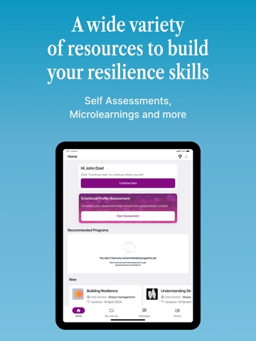 Sabender iPad screenshot