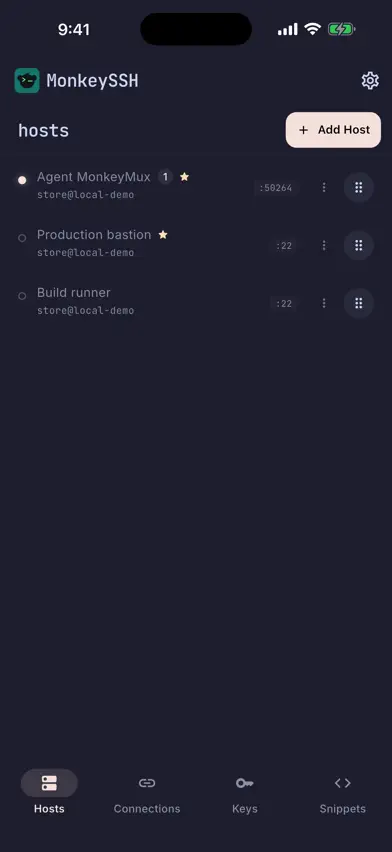 MonkeySSH screenshot 3