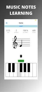 Music Notes Learning App screenshot #2 for iPhone