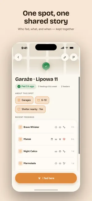 Cat App — Street Cat Feeding screenshot 3