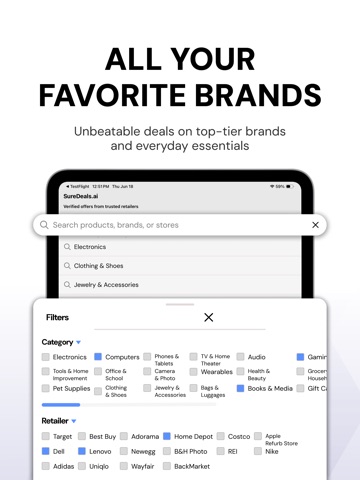 SureDeals: Verified Deals iPad screenshot