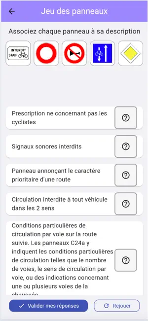 Code de la route : quiz & test screenshot 2