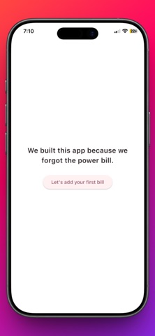 WTFDO.IO Simple Bill Reminder screenshot 1