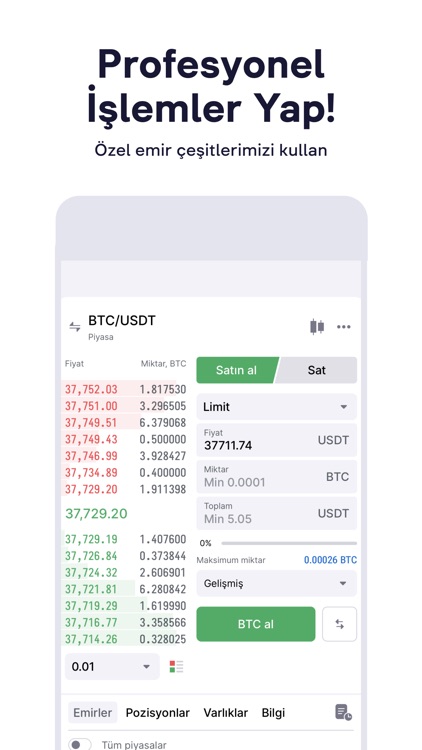 WhiteBIT TR: Bitcoin & Crypto screenshot-3