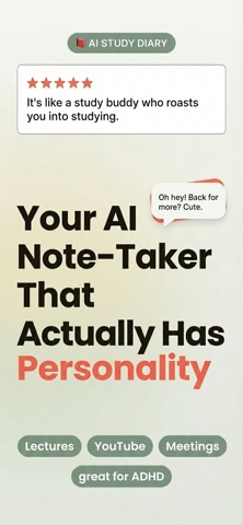 Living Notes: AI Live Notebook Screenshot 1 of 4