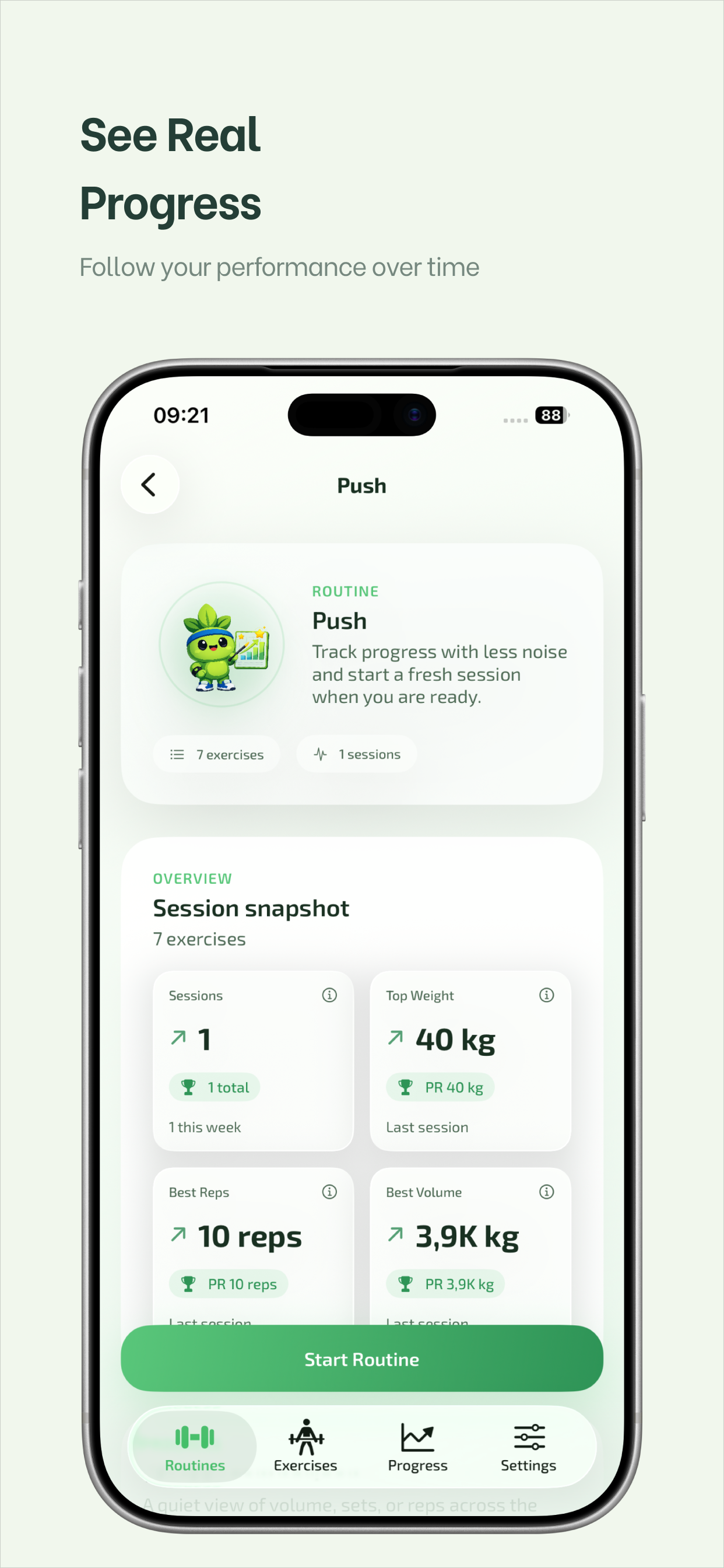 Bodybuilding Tracker Gymmetric