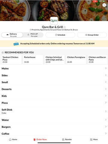 Qure Bar and Grill ipad screenshot 4