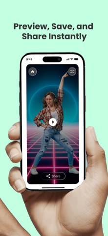Green screen App screenshot