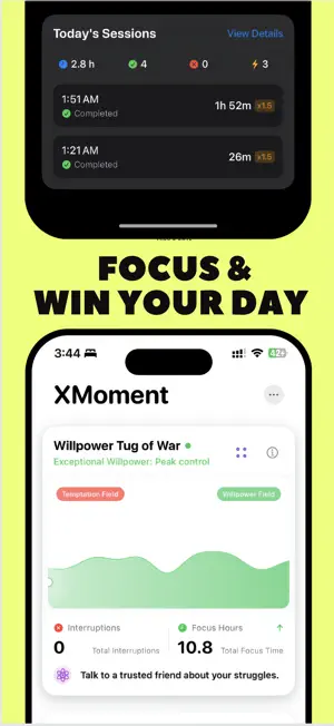 XMoment Building Focus to Flow screenshot 4