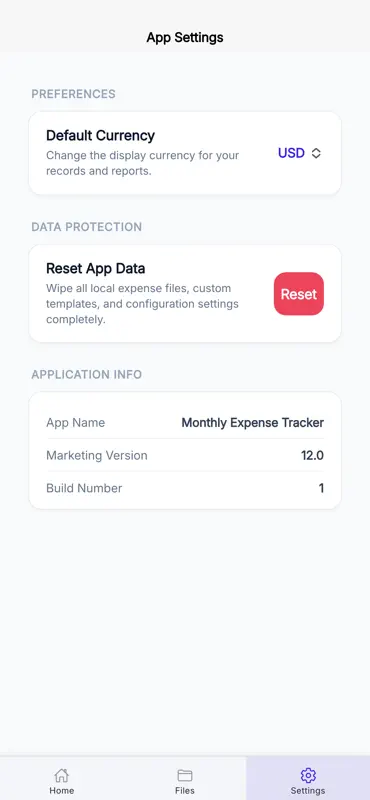 Monthly Expense Tracker screenshot 10 of 10