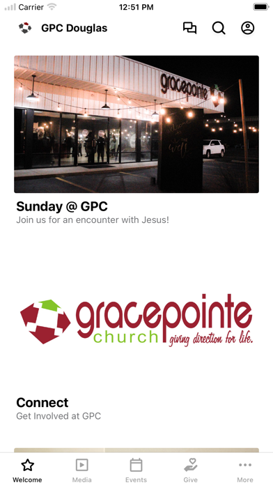 GracePointe Church Douglas Screenshot