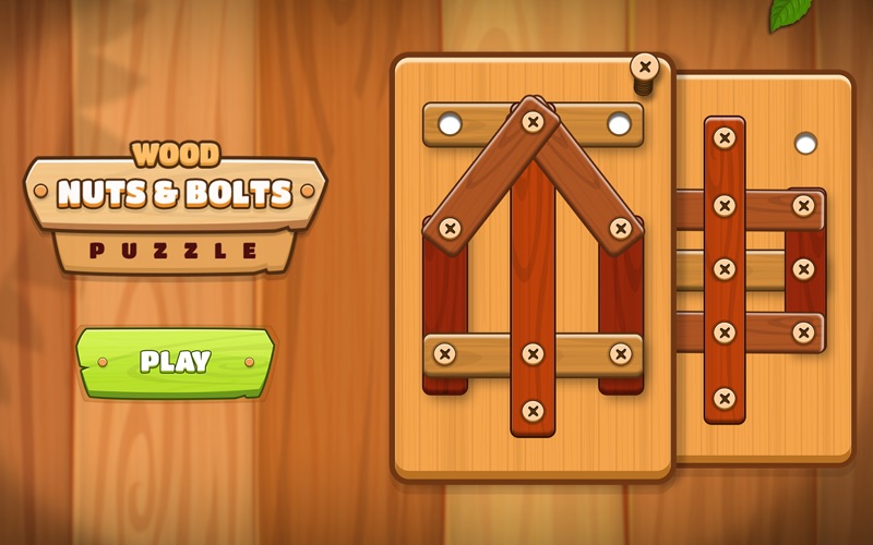 Wood Screw Puzzle • Nuts Bolts Screenshot