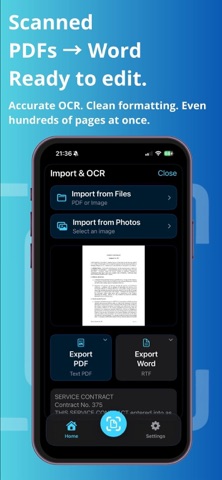 EyeScan Pro OCR & PDF Scanner screenshot
