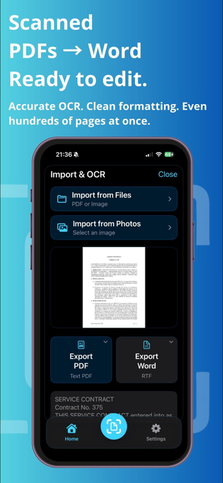 EyeScan Pro OCR & PDF Scanner Screenshot 6 of 7