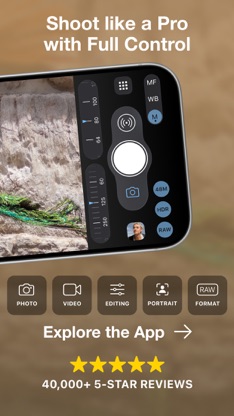 ProCamera. Professional Camera screenshot 3