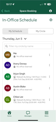 App screenshot