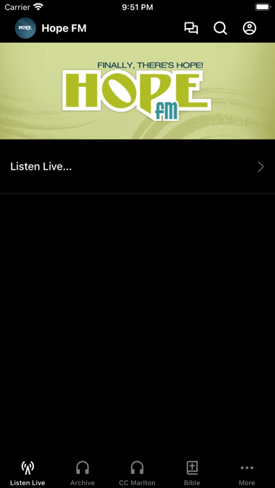 Hope FM Screenshot
