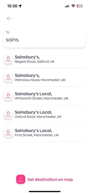 Charlie Cabs Taunton screenshot 4